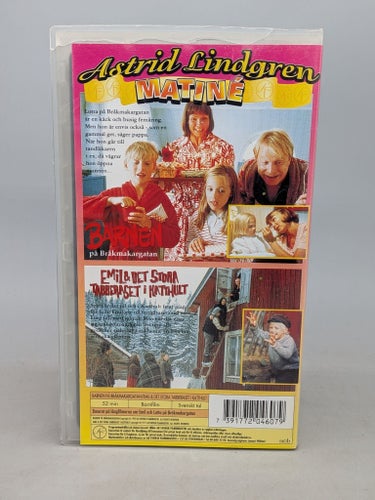 Astrid Lindgren Matiné - Barnen på Bråkmakargatan / Det stora tabberaset VHS