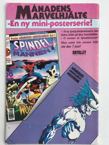 Spindelmannen - 1990:6. FN med poster