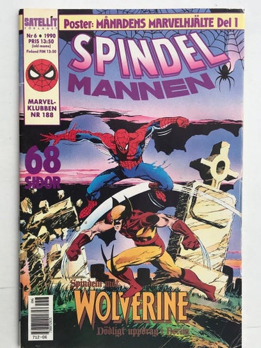 Spindelmannen - 1990:6. FN med poster