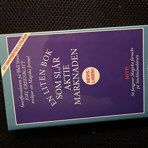 En liten bok som slår aktiemarknaden av Joel Greenblatt