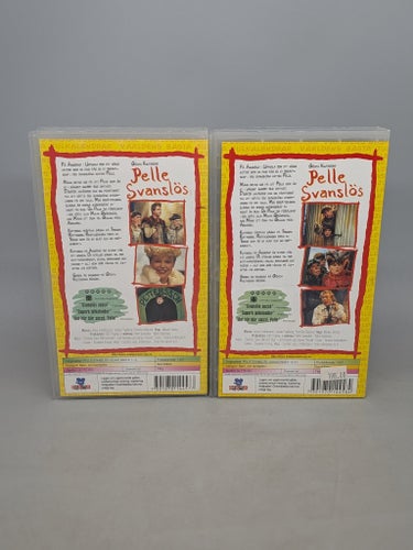 Världens Bästa Julkalendrar - Pelle Svanslös Del 1 & 2 - VHS