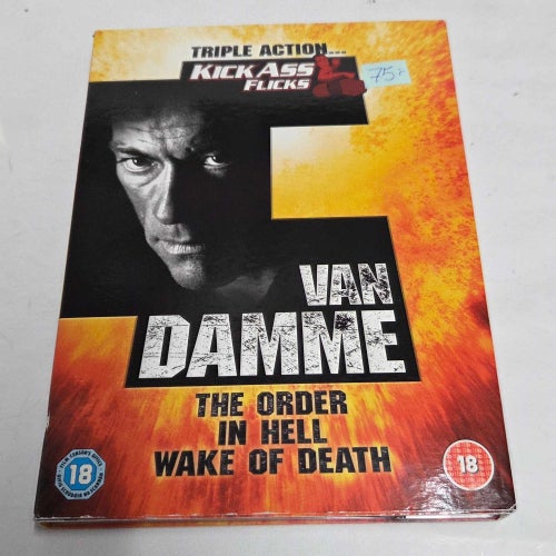 Triple action Van Damme: The order, In hell & Wake of Death DVD