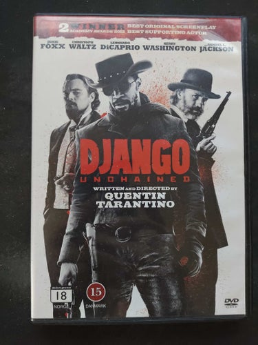 Django Unchained (2012) - Jamie Foxx, Christoph Waltz, Leonardo DiCaprio - DVD