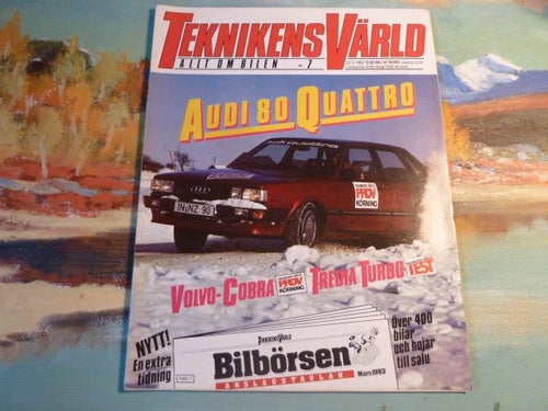 TEKNIKENS VÄRLD, 23/03 1983, NR 7,