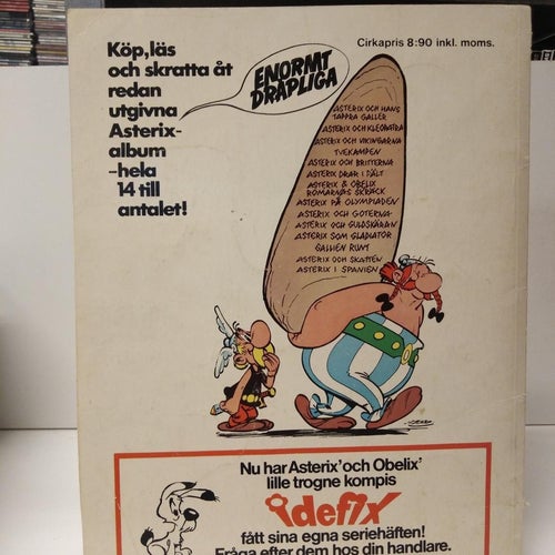 Asterixalbum nr 15 Asterix och tvedräkten. Very Good