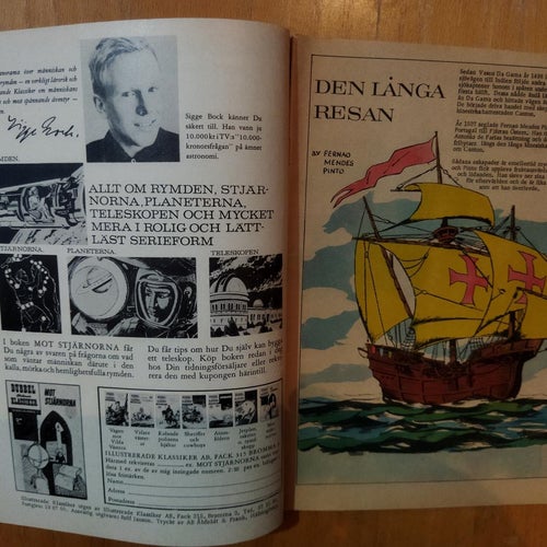 Illustrerade klassiker nr 175 Den långa resan. Very Fine