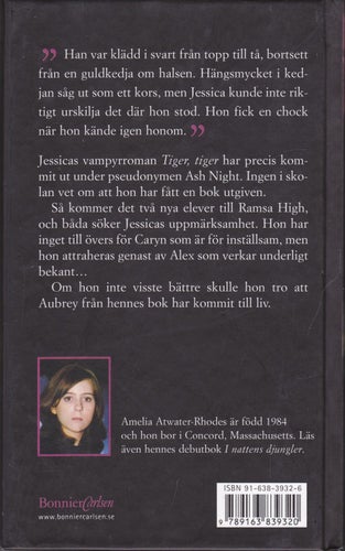Amelia Atwater-Rhodes / Skuggornas Demon / Kartonnage / Nära nyskick