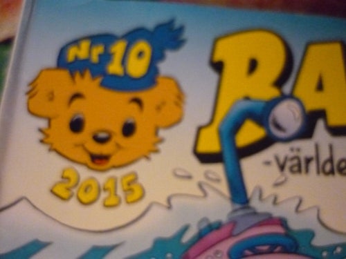 TIDNING, BAMSE, NR 10 - 2015, VÄRLDENS STARKASTE BJÖRN