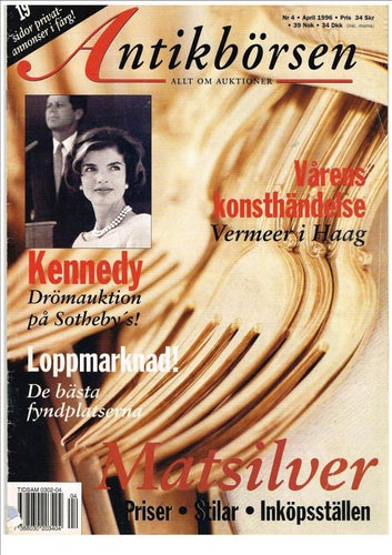 ANTIKBÖRSEN 1996 Nr 4, 5, 11 = 3 tidningar