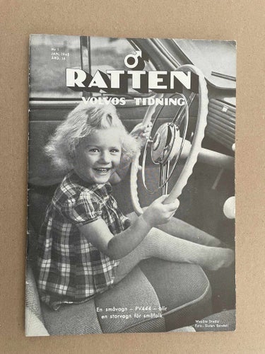 VOLVO Tidning Ratten 1945 Nr. 1
