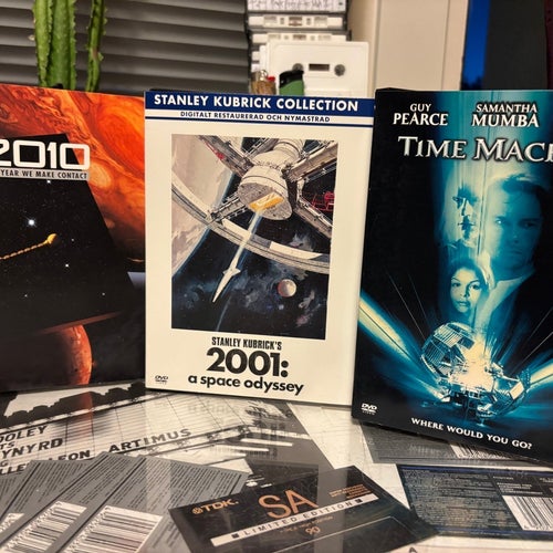 2010, 2001: A Space Odyssey, Time Machine - DVD Filmer