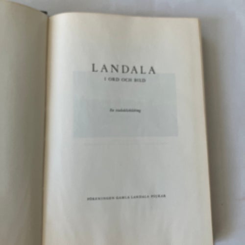 LANDALA i ord och bild