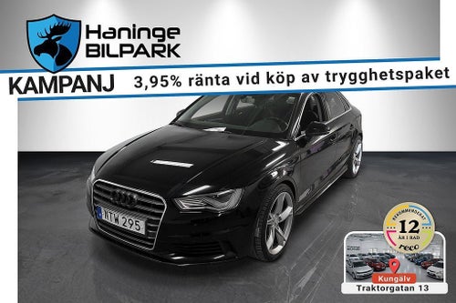Audi A3 Sedan 2.0 TDI S Tronic, 150hk, 2016