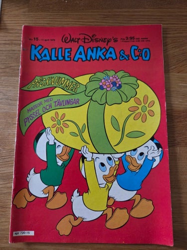 Kalle Anka & C:o Påsknummer 1979 nr: 15