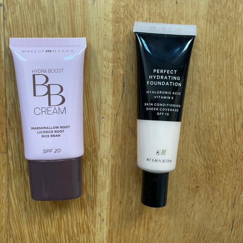 Makeup Mekka BB Cream och H&M Foundation