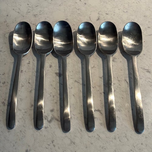 6 stycken IKEA DATA Matskedar 20,5 cm