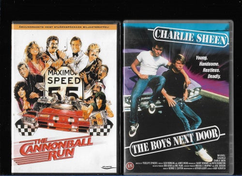 DVD-filmer 80 & 90-tal