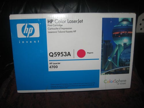 HP 643A TONERKASSETT MAGENTA Q5953A - HP LASERJET 4700
