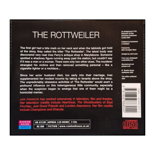 Ruth Rendell: The Rottweiler
