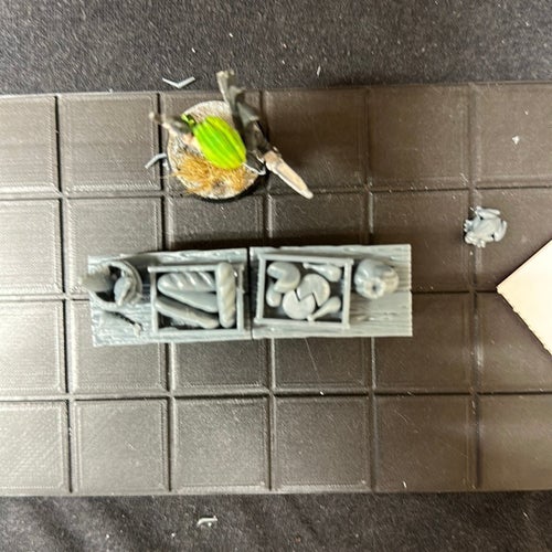 Matmarknad, basmaterial, terräng, 28mm