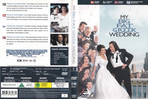 DVD - MY BIG FAT GREEK WEDDING - SÖNDAGSFILMEN