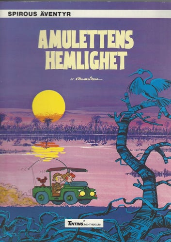 spirou Amulettens hemlighet skick fn-vf