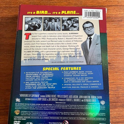 DVD-film: Superman: Season 1 - Box (George Reeves)