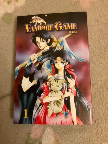 Vampire Game vol 1 - svenska manga anime vampyrer shojo shoujo
