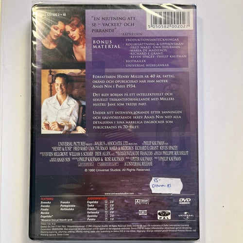 HENRY & JUNE. DVD DRAMA --03. INPLASTAD