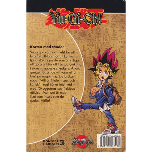 Yu-Gi-Oh! - 02 - Korten med tänder - Kazuki Takahashi - Svensk utgåva (Begagnad)