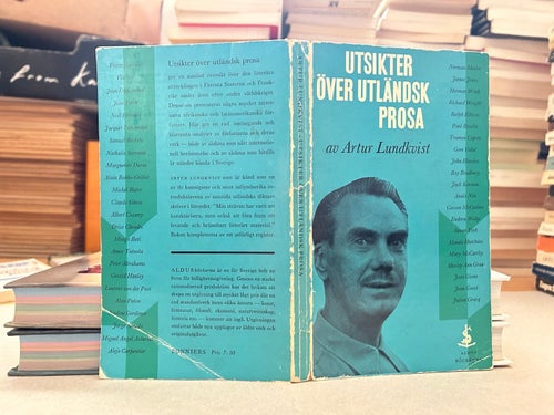 Utsikter över utländsk prosa av Artur Lundkvist, bok, Good plus