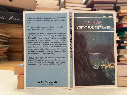 Utflykt från tyst planet av C. S. Lewis, bok, Very good plus