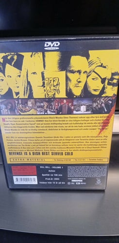 DVD - KILL BILL - VOLUME 1 (SVENSK TEXT I FILMEN)