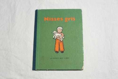 Nisses gris. Tryckt 1962 i Uppsala. Retro, samlarobjekt. barnbok