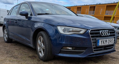 Audi A3 sportback med bränslevärmare