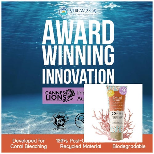 *Oöppnad* Prisvinnande Solkräm SPF 30 – naturlig mineralsolblockerare