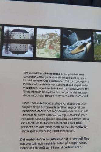 Det medeltida Västergötland av Claes Theliander ,HISTORISKA MEDIA,ARKEOLOGI