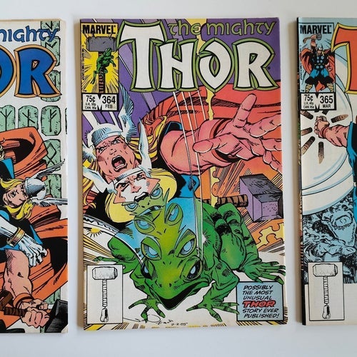 The Mighty Thor #360, #364, #365 Walt Simonson, 1986