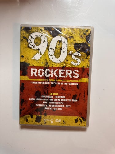 INPLASTAD - 90's Rockers DVD med 11 musikvideor
