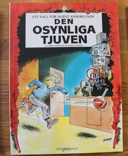 Ett fall för Agent Annorlunda 1987 nr 3 Den osynliga tjuven
