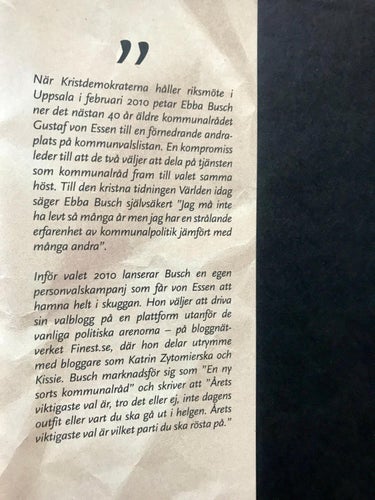 BROILERS DE NYA MAKTHAVARNA Michaela Möller Anders Rydell 2014
