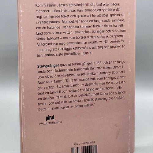 Stålsprånget av Per Wahlöö (Deckare)