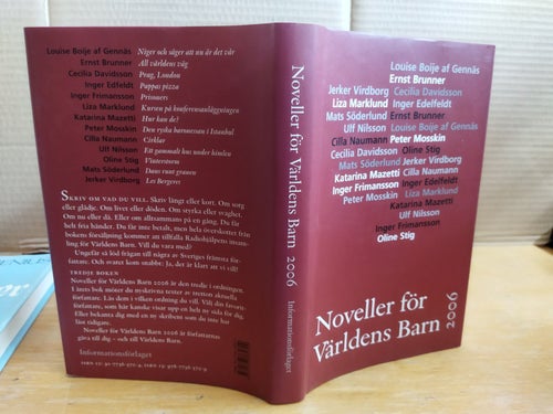 Noveller för Världens Barn 2006 av Informationsförlaget, bok