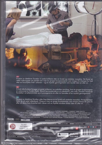 DVD / Evidence / Stephen Moyer, Radha Mitchell, Harry Lennix / Ny & Inplastad