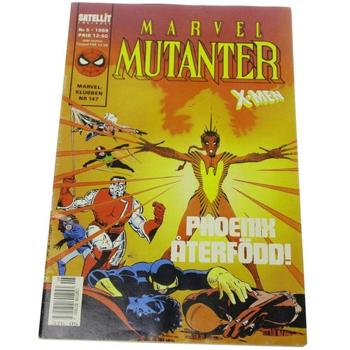 Marvel mutanter - 1989 - NR 5 - Phoenix återfödd!