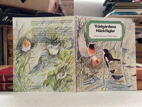 Trädgårdens häckfåglar av Bengt Henryson, bok, Very Fine plus