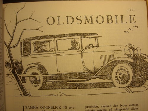 Oldsmobile - en historik -