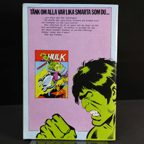 Hulk - 1982 - NR 3 - När en stad dör | Allt som glimmar | Dags för Eldorado