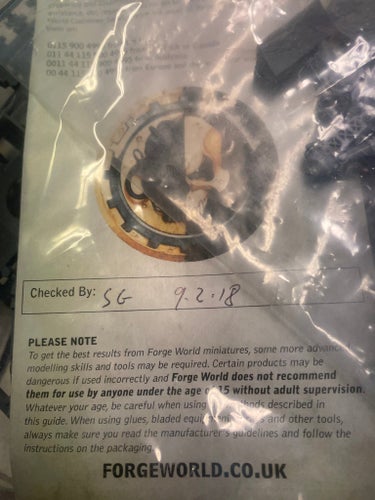 Warhammer 40 K Trojan support vehicle samt extra delar