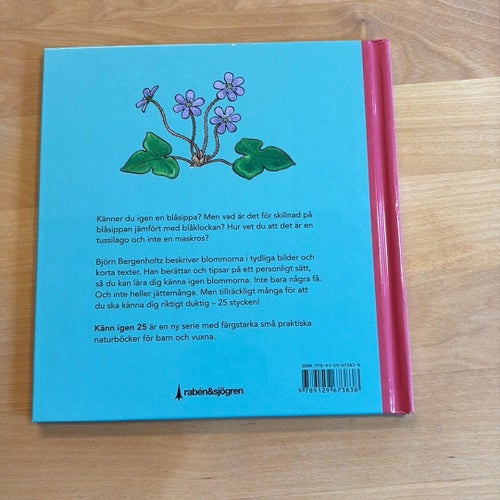 Känn igen 25 blommor av Björn Bergenholtz